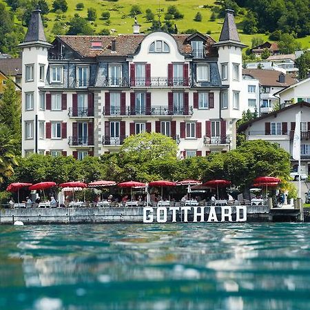 Seehotel Gotthard Weggis Kültér fotó