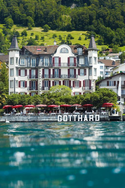 Seehotel Gotthard Weggis Kültér fotó