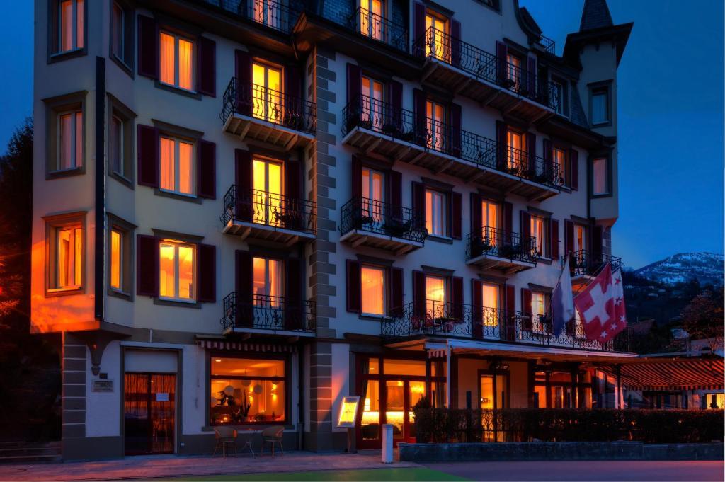 Seehotel Gotthard Weggis Kültér fotó
