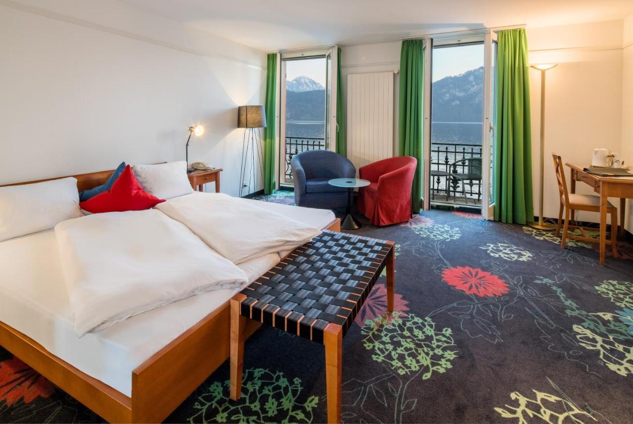 Seehotel Gotthard Weggis Kültér fotó