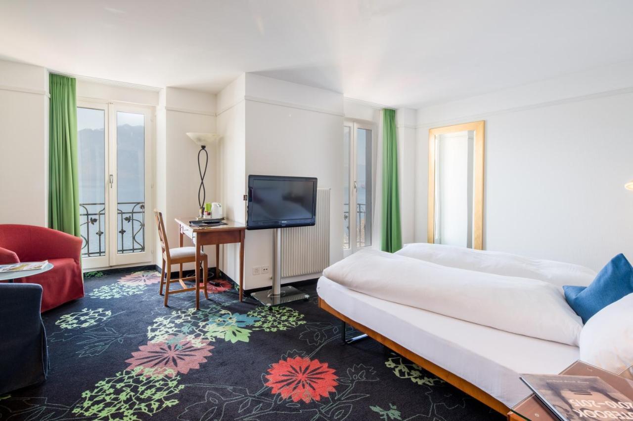 Seehotel Gotthard Weggis Kültér fotó